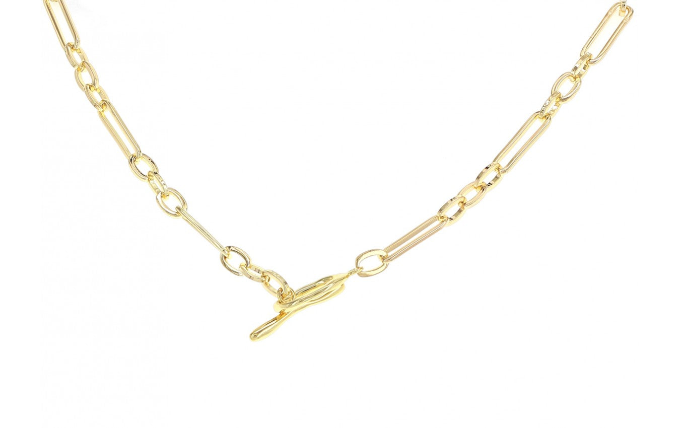 Chain Necklace with Toggle