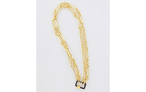 Double Layered Chain Link Necklace