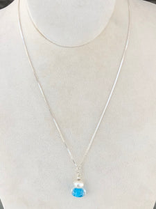 Destin Sand Bead Freshwater Pearl  Necklace