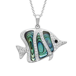 Abalone Shell Fish necklace