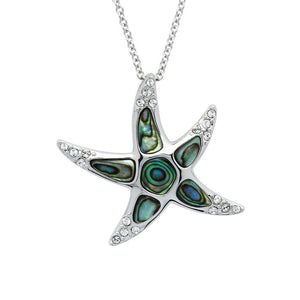 Abalone Shell Starfish necklace