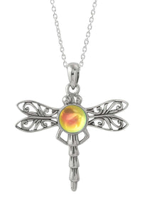 LeightWorks Crystal Dragonfly Pendant