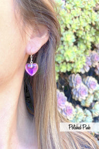 Leightworks Crystal Heart Earrings