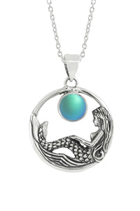 LeightWorks Mermaid Crystal Pendant