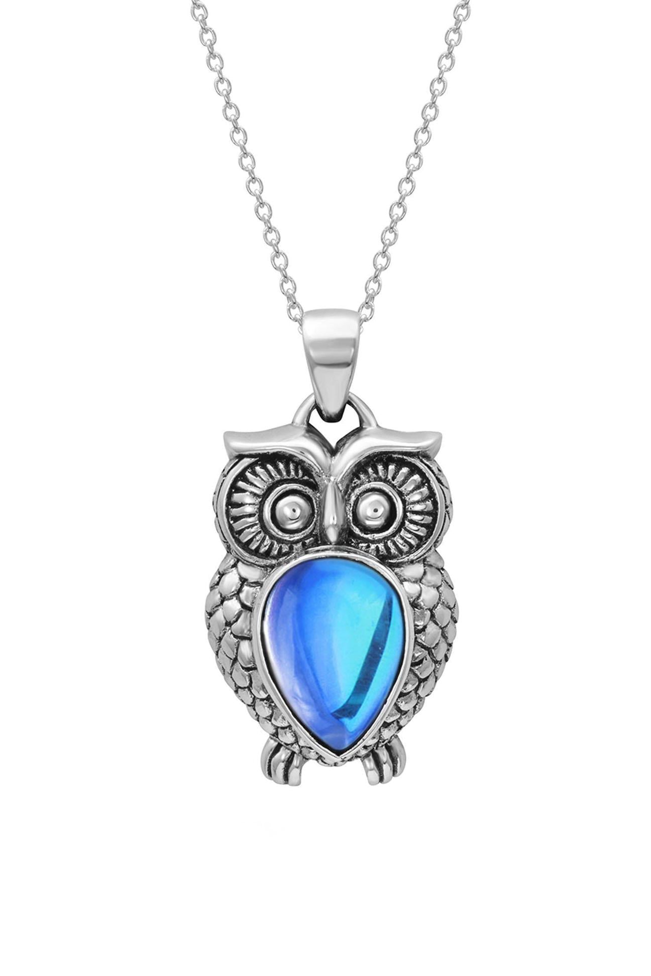 LeightWorks Owl  Crystal Pendant