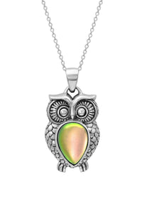 LeightWorks Owl  Crystal Pendant