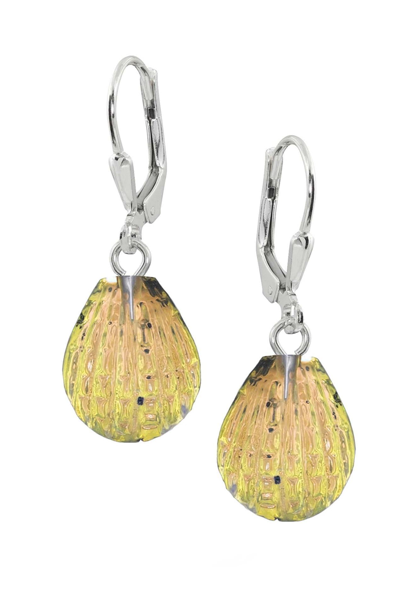 Leightworks Shell Crystal Earrings