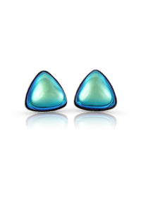Leightworks Crystal Triangle Studs