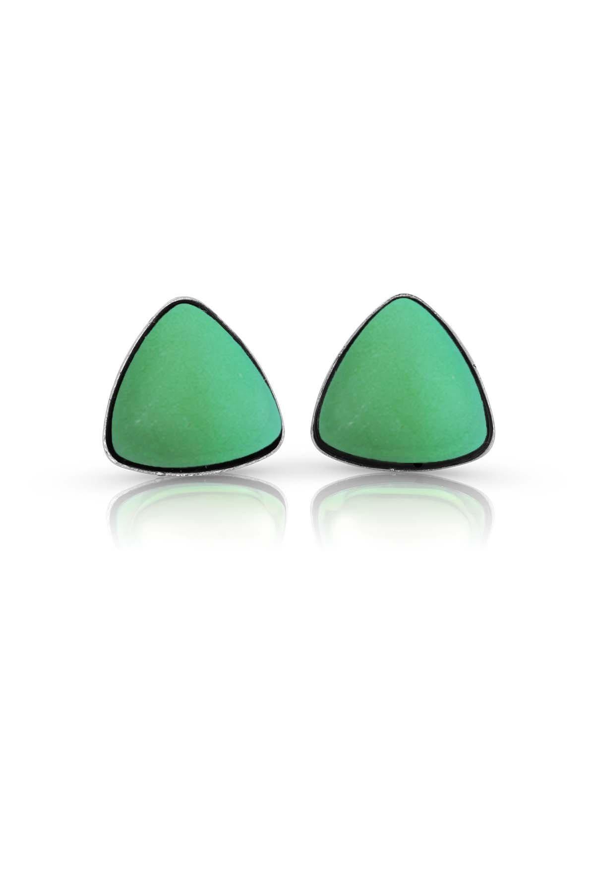 Leightworks Crystal Triangle Studs